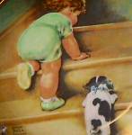 A Child's Best Friend #6 ON THE UP & UP Artist Bessie Pease Gutmann Cutmann