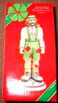 Click to view larger image of 2002 EMMETT KELLY JR. Clown Ornament #10102 German Tyrolean Nutcracker 6 in. Flambro (Image6)