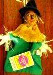 WIZARD OF OZ Presents HAMILTON HAND PUPPET SCARECROW 1939 MGM Turner Entertain #P3873