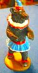 Click to view larger image of Skating Bear : Ringling Brothers Painted Bronze Circus Animals by Artist P. Cozzolino (Image2)