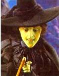 Click to view larger image of Margaret Hamilton Wicked Witch of West Wizard of Oz Franklin Mint Porcelain 17 in (Image1)