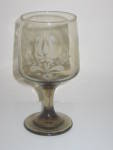 Pfaltzgraff Village 10oz Etched Stemmed Glass Goblet