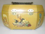 Click to view larger image of Holly Hobbie Decoupage Wood Box Purse Octagon Shape (Image5)