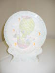 Click to view larger image of Cracker Barrel Lighted Easter Bunny Plate Night Light (Image2)