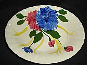Blue Ridge Chrysanthemum Serving Bowl