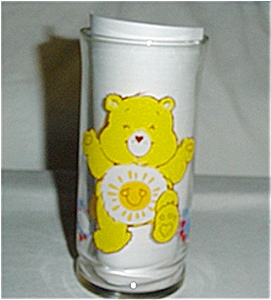 Care Bear Funshine Bear Pizza Hut Glass (Image1)