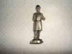 Click here to enlarge image and see more about item 1996s: Hudson Pewter Villagers Figurine