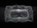Click here to enlarge image and see more about item 217: Pressed Glass Candy / Nut Dish