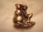 Click to view larger image of Hudson Disney Daisy Duck Pewter Figurine (Image1)