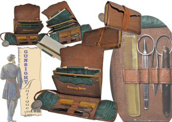 Outstanding 19thcentury - Grooming Kit / Travelers Companion