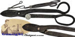 exceptional early Blacksmith Forged TINSMITH SHEARS