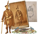 Click here to enlarge image and see more about item 63343: Civil War vintage Pennsylvania - Highlander Militiaman 