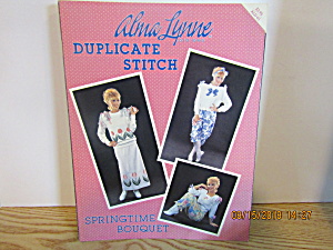 Alma Lynne Duplicate Stitch Springtime Bouquet #1 (Image1)