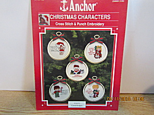 Anchor Christmas Characters Cross Stitch Book #17906 (Image1)