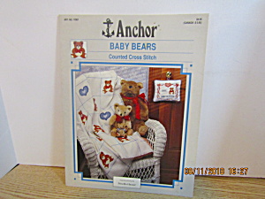 Anchor Baby Bears Cross Stitch Book #17907 (Image1)