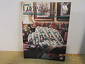 Annie's Loop-n-Lace Afghans Irish Lace & Roses #843 (Image1)