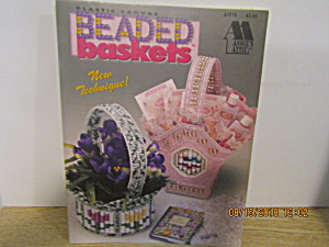  Annie's Attic Plastic Canvas Beaded Baskets #87f78 (Image1)