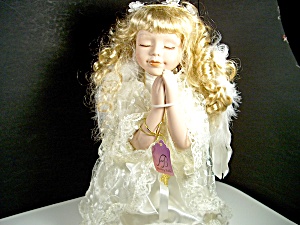 Bisque Praying Porcelain Doll Ashley Belle 3