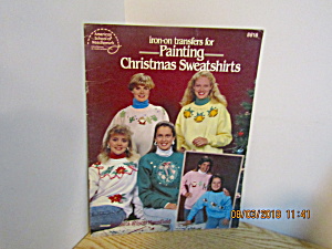 ASN IronOn Transfers Painting Christmas Stocking  #8818 (Image1)