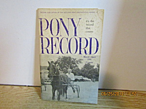 Pony Records Vol. 7 #2  March/April 1964 (Image1)