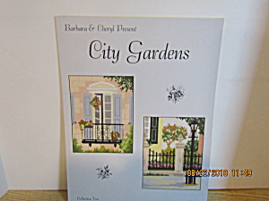 Booklet Barbara & Cheryl Present City Gardens Book 2 (Image1)