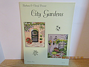 Booklet Barbara & Cheryl Present City Gardens Book 3 (Image1)