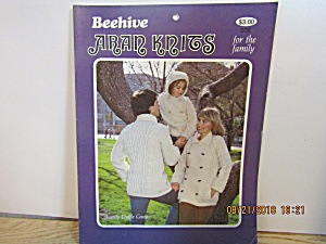 Vintage Booklet Beehive Aran Knits For The Family #506 (Image1)