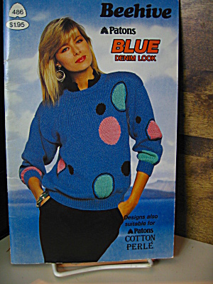  Beehive Blue Denim Look Booklet #486 (Image1)