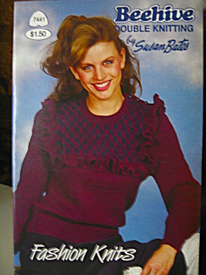  Beehive Double Knitting Fashion Knits Booklet #7441 (Image1)