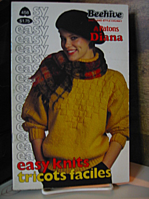 Beehive  Diana Easy Knits Booklet #458 (Image1)