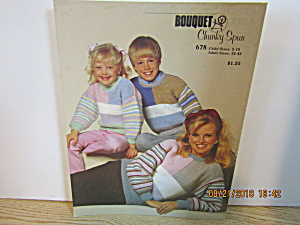 Bouquet Children's Sweater Chunky Spun #678 (Image1)