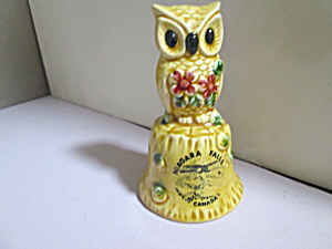 Vintage Owl Souvenir Niagara Falls Bell (Image1)