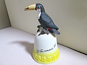Vintage Pelican Souvenir Bell St. Thomas (Image1)