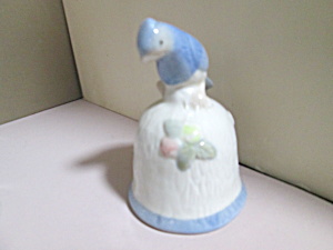 Vintage Art Dcor Bluebird Bell (Image1)