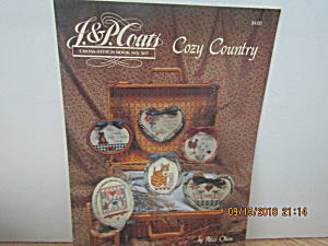 J&P Coats Cross Stitch Book Cozy Country  #207 (Image1)