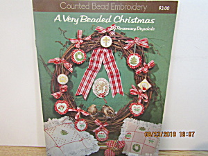 Counted Bead Embroidery Very Beaded Christmas #8 (Image1)