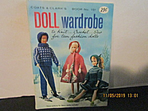 Vintage Booklet Coats & Clark's Fashion Doll Wardrobe (Image1)