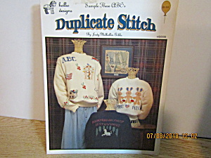 HollieDesigns Duplicate Stitch Sample These ABC's HDDS6 (Image1)