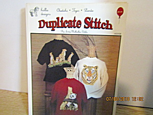 HollieDesign Duplicate Stitch Cheetah Tiger Panda HDDS8 (Image1)