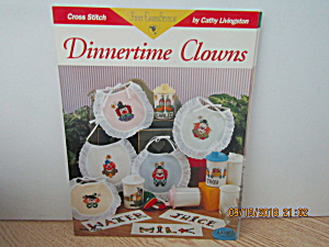 Just Cross Stitch Book Dinnertime Clowns #809 (Image1)