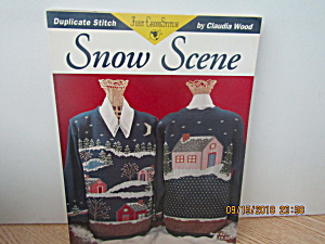 Just Cross Stitch Book Snow Scene  #279 (Image1)