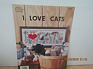 Jeremiah Junction Cross Stitch Book I Love Cats #101 (Image1)