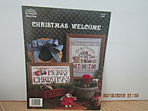 Jeremiah Junction Cross Stitch Christmas Welcome #103 (Image1)