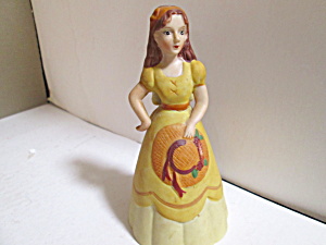 Vintage Vanity Yellow Sweet Sixteen Girl Bell (Image1)