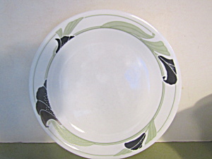 Vintage Corelle Black Orchid Dinner Plates (Image1)
