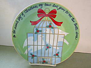 Vintage Brylane Home 2nd Day of Christmas Plate  (Image1)