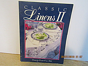 Craft Book Classic Linen's Ii Counted Cross Stitch
