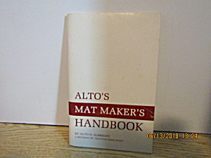 Vintage Craft Book Alto's Mat Maker's Handbook (Image1)