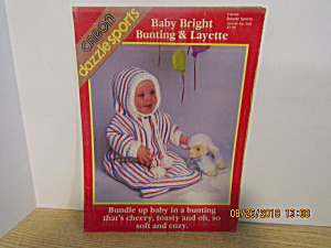 Caron International Baby Bright Bunting & Layette #549 (Image1)