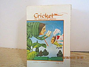Vintage Childrens Magazine Cricket May 1974